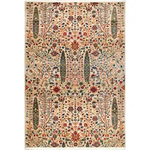 Dasilva Tribal Fringe Area Rug