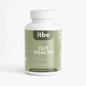 Gut Health — Apple Cider Vinegar, Inulin Prebiotic, Probiotic (L. acidophilus) & DigeZyme® (60 caps)