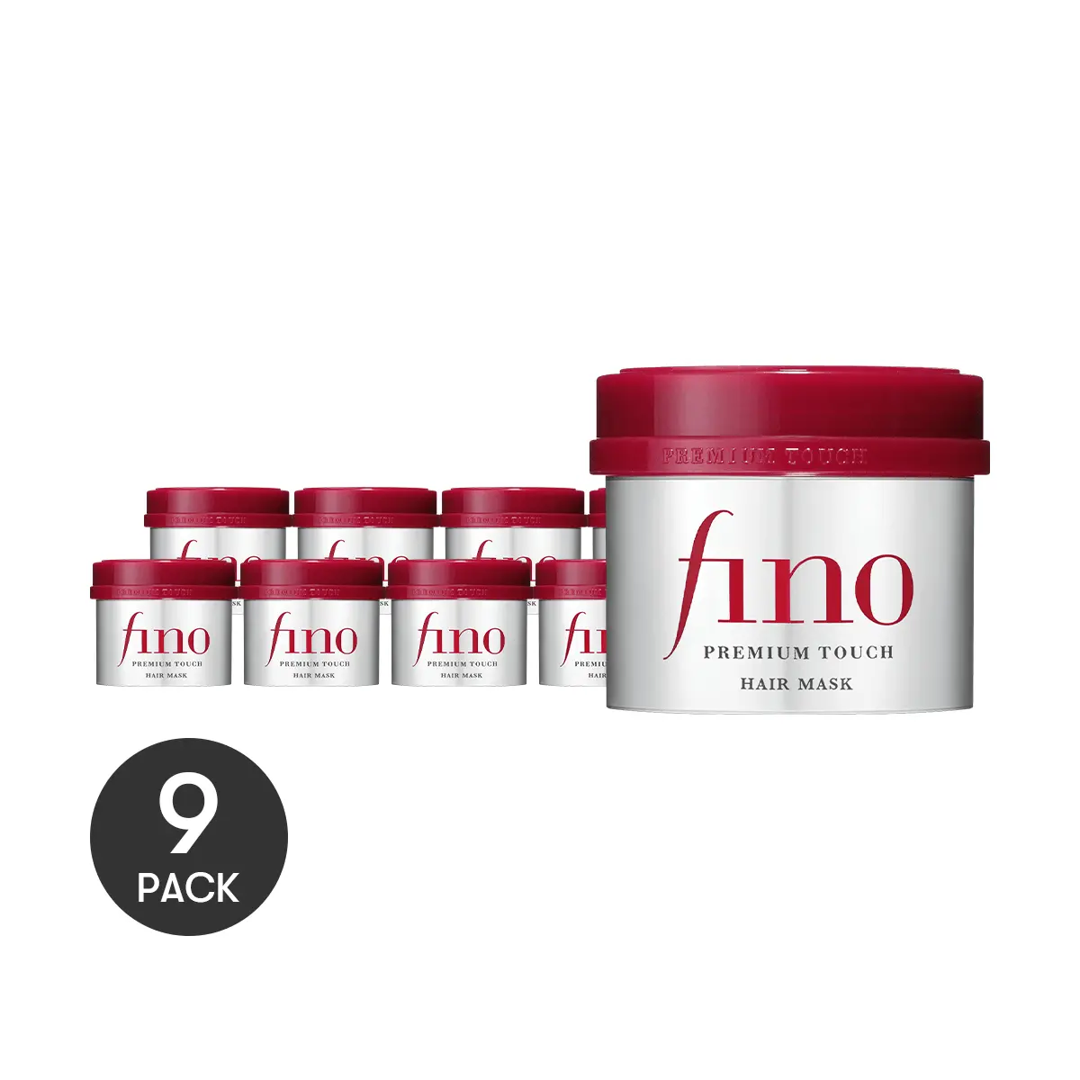 9 Packs FINO Premium Touch Hair Mask 230g @Cosme Award No.1 Packaging May Vary