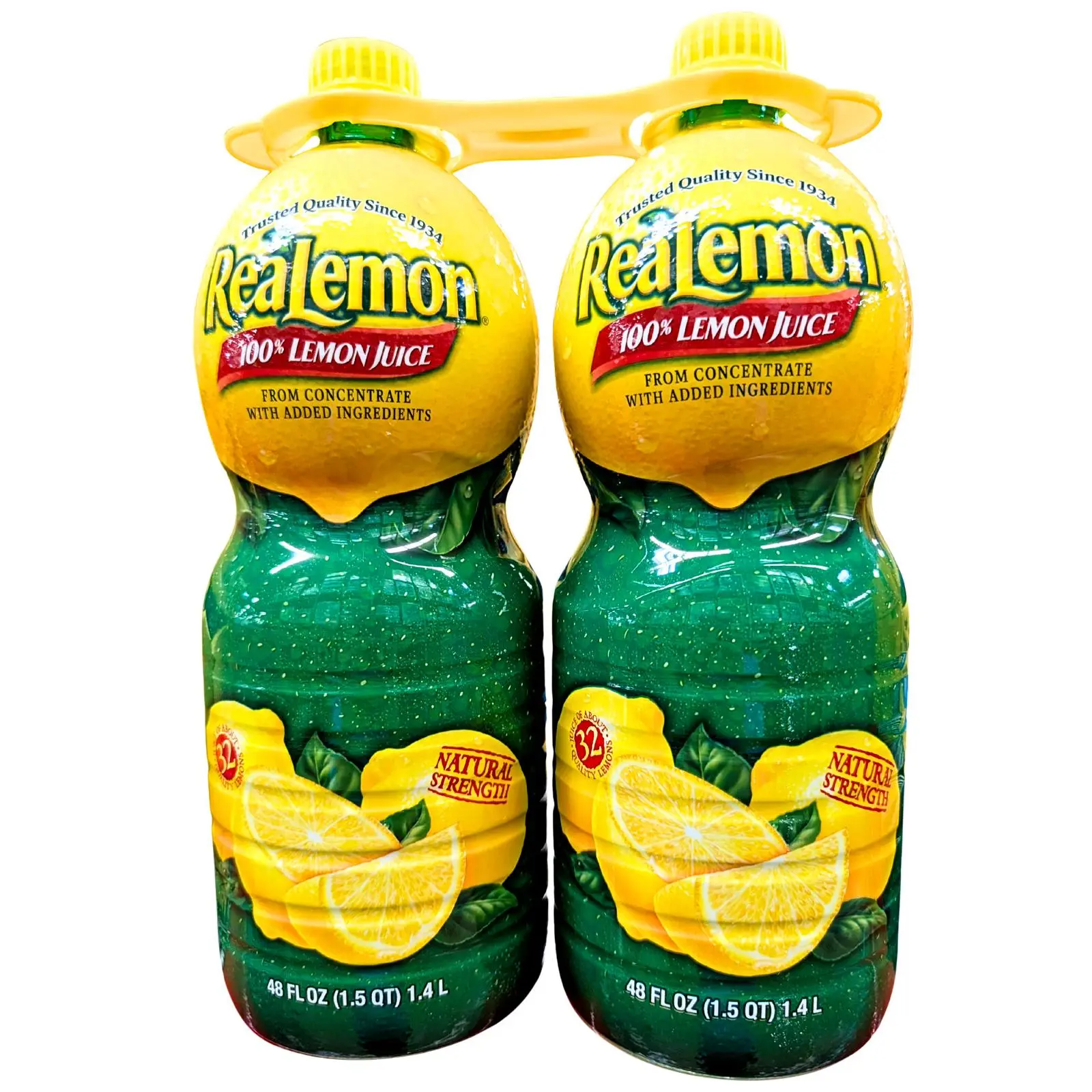 ReaLemon 100% Lemon Juice 2 x 48 Fl Oz Bottles EXP 05/2026