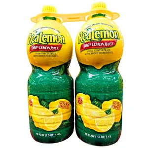 ReaLemon 100% Lemon Juice 2 x 48 Fl Oz Bottles EXP 05/2026