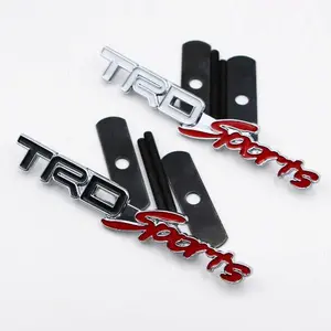 3D Grille Emblem badge Hood Badge Sticker for Corolla Camry Avensis Rav4 Yaris Toyota Auris auto accessaries car styling