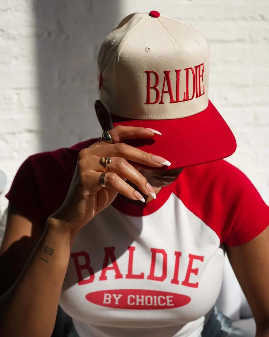 BALDIE Cream Hat