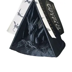 dragon reading book wyrm page holder