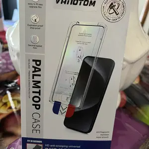 VANOTOM Privacy Screen Protector Tempered Glass for iPhone 17/16/15/14/13/12 - 2 Counts/Set Phone Accessories