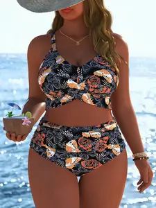 New Arrival Women's swimwear swimming suit beach outfits swimming clothes swim dress swimming costume for women ladies Plus swimwear summer beach festival vacation travel Sexy Luxury Trendy Sophisticated two piece set woman bikinis set Best Selling