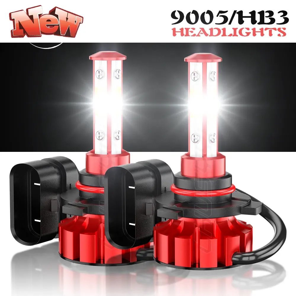 Para For Toyota Corolla 2001 2002 2003 2004 2005 2006 2007 2008 2009 2010 2011 2012 2013 9005 HB3 LED Headlight Super-Bright Bulbs Kit White 6000K 360000LM High/Low Beam