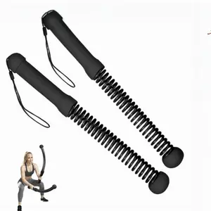 Upgrade Weighted Ropeless Battle Ropes, 2PCS Cordless Battle Rope for Home Gym, HIIT, Strength, Quiet Portable Training Rope, Workout Ropes Versatile Fitness Equipment for Men Women