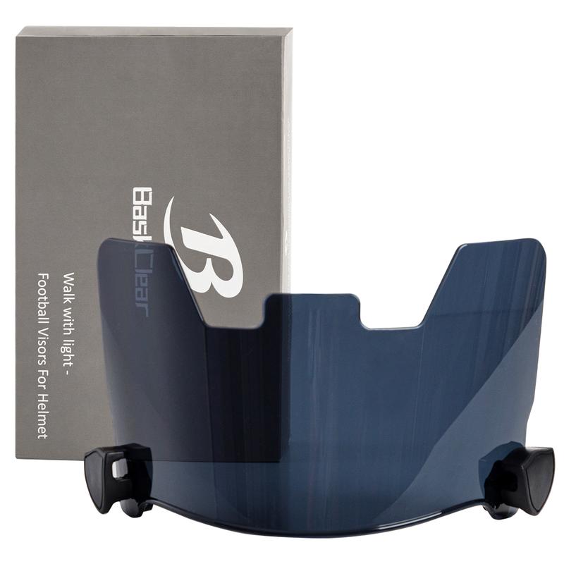 Clear Football Visor,Football Visors for Helmet,Football Helmet Visor Fits Adult & Youth Football Helmets, Anti-Fog, Scratch Resistant Clear Visor Football Face Shield