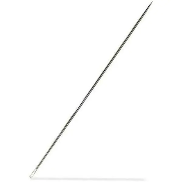 12in Durable Hard Eye Upholstery Needles - 3.8mm Synthetic Craft Supplies, Easy to Thread, Suitable for Home or Work, Ideal for Leather Work, Tapestry