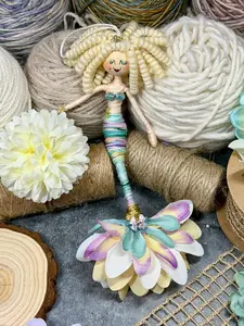 Liora StarWater Mermaid | Handmade One-of-a-Kind Collectible Art Doll