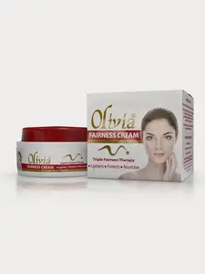 Olivia Fairness Face Cream Moisturizer – Hydrating & Nourishing Daily Skin Cream, Lightweight Non-Greasy Formula for Smooth, Soft & Radiant Looking Skin