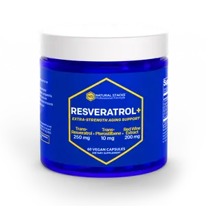Smart Resveratrol - Powerful antioxidant supplement to support healthy aging.* - Aging Supplement* - Trans-Resveratrol, Red Wine Extract, and More