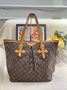 Pre-owned Louis Vuitton Leather Tote Bags Preloved Palermo GM Bag 34×33cm 3868