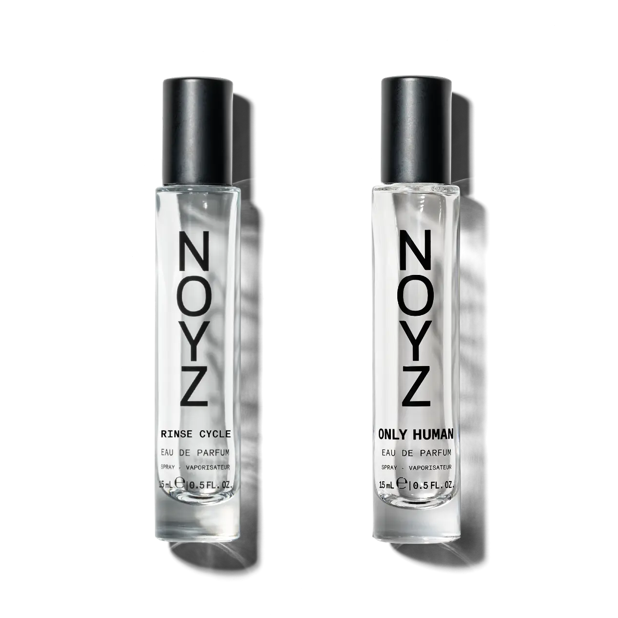NOYZ TRAVEL PAIR - Rinse Cycle 15ml Eau de Parfum + Only Human 15ml Eau de Parfum