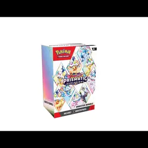 Pokémon Prismatic Evolutions Booster Bundle 6 Pack - Includes 6 Booster Packs for Collectors and Fans