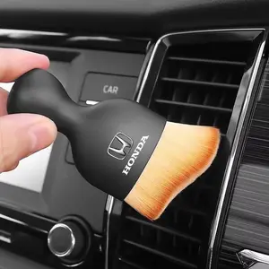 Car Interior Soft Bristle Brush Tool Dust Cleaner for Honda Accord Mugen Power Civic Crv Hrv Jazz, Automotive Cleaning Accessory Cleaning Tools