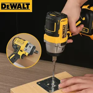 DEWALT 20V MAX XR Brushless 1/2" Impact Wrench Kit, Including 6.0Ah Battery, Fast Charger & Tool Bag, USA Stock with 4-7 Day Delivery, Made in China