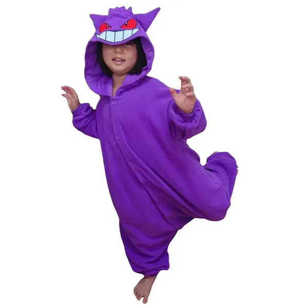 Kid's Pokémon Gengar Kigurumi