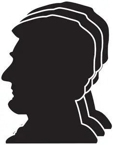 SHAPES ETC. Large Single Color Creative Foam Cut-Outs - Lincoln