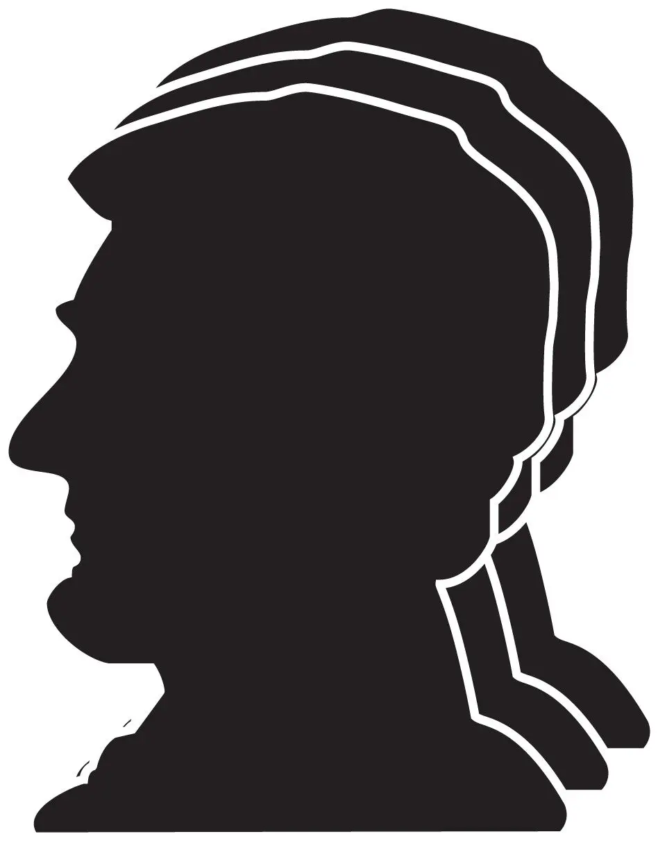 SHAPES ETC. Large Single Color Creative Foam Cut-Outs - Lincoln