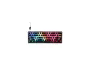 SteelSeries Apex Pro Mini Gen 3 Gaming Keyboard - OmniPoint 3.0 HyperMagnetic Switches, Adjustable Actuation, Rapid Trigger, Game-Ready Presets, Rapid Tap/SOCD, RGB, PBT Keycaps, USB-C