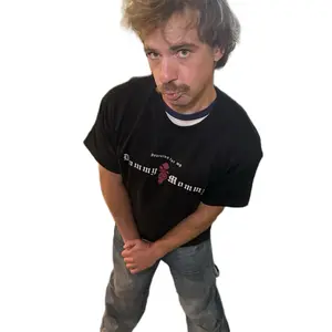 Dommy Mommy Tee - Black T-Shirt with Unique Design Womenswear