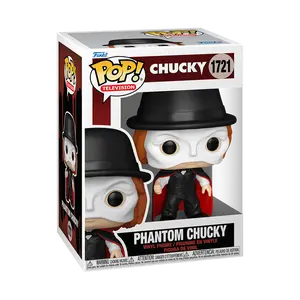 Funko POP Horror: Chucky - Phantom Chucky w/ vRare Pop Protector Included