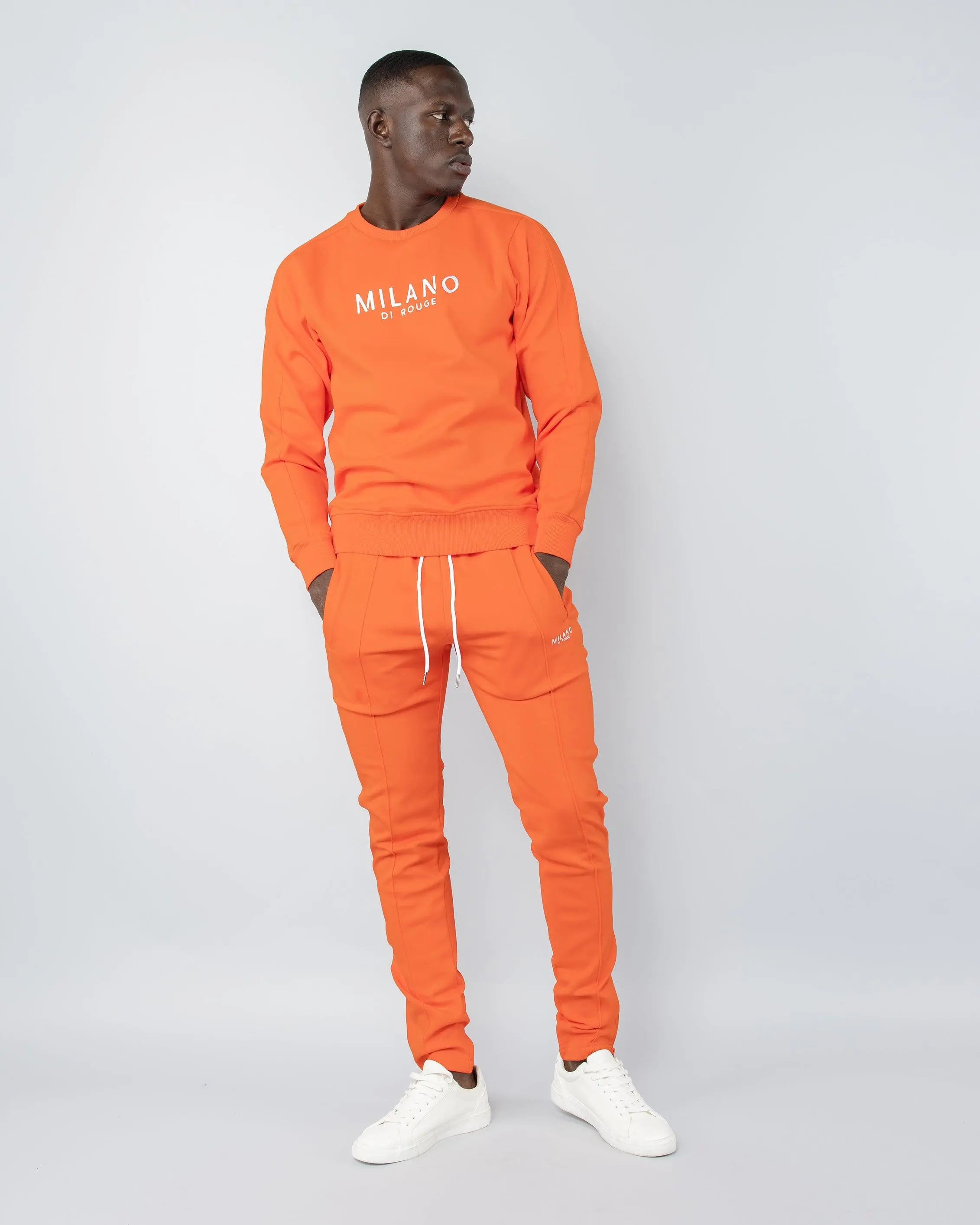 Robbie Lux Unisex Slim Cut Stretch Fabric Sweatpant, Cotton Blend Material with Velour Back, Sports & Outdoor Bottoms, Outdoor Jogging, Casual Wear Clothing