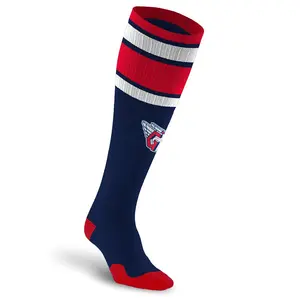 MLB Compression Socks, Cleveland Guardians - Classic Stripe