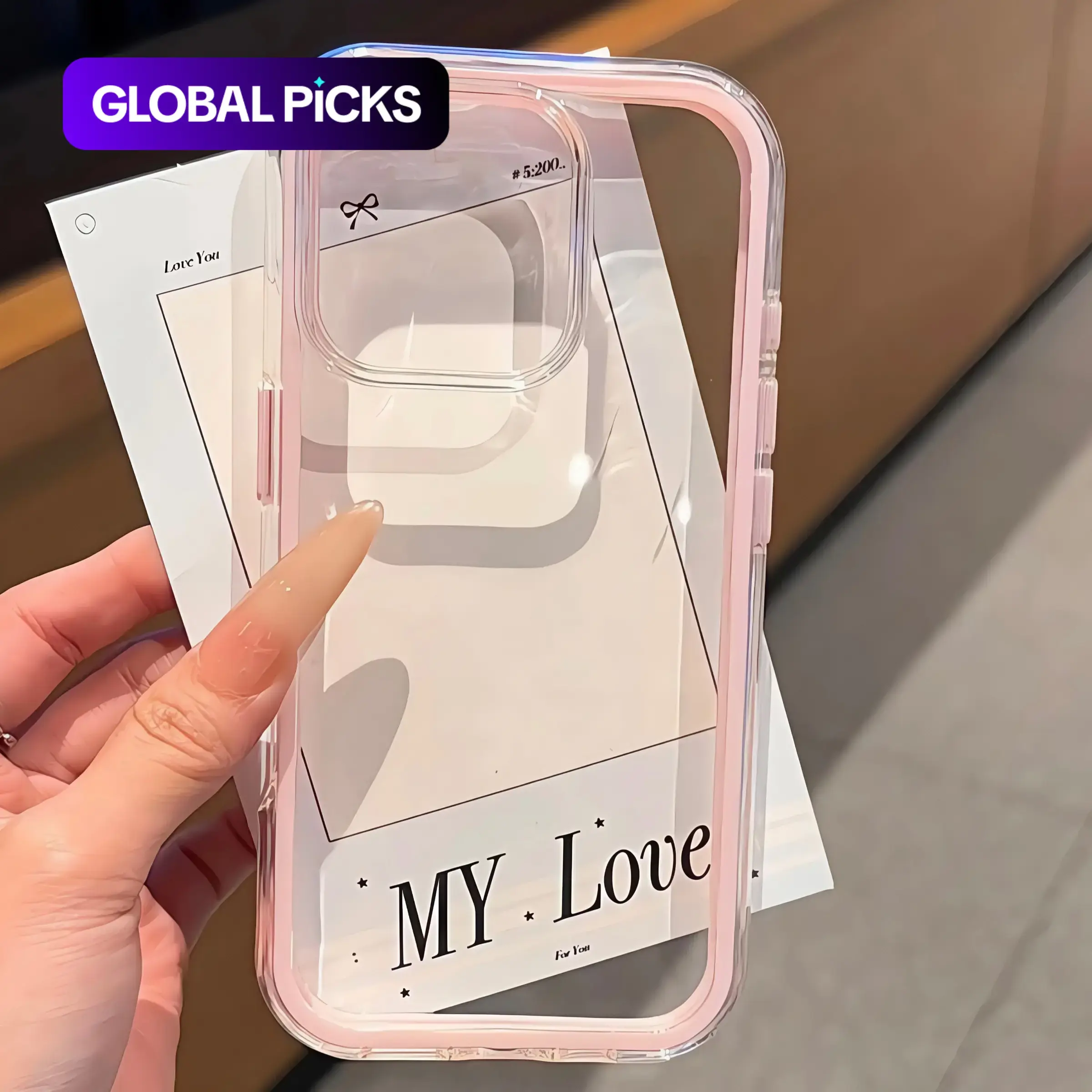 Contrast Color Transparent Shockproof iPhone Case, Drop Resistant TPU Smartphone Cover, Compatible with iPhone 11 / 11 Pro, 12 / 12 Pro / 12 Pro Max, 15, 16 / 16 Pro / 16 Pro Max #GLOBAL PICKS