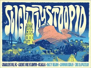 Slightly Stoopid July 28 2024 Charleston SC Tour .Poster Decorations, Holiday Poster - Halloween Party Decorations.Wall Decor.Poster Gift For Holiday, Halloween, Birthday, Christmas