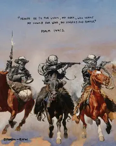 Psalm 144:1 Poster Print