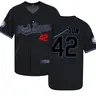 Plus Size Men's Letter Embroidery V Neck Baseball Jersey, Casual Breathable Short Sleeve Baseball Top for Daily Wear, Matches and Training, Sportswear for Baseball, Embroidered Baseball Jersey