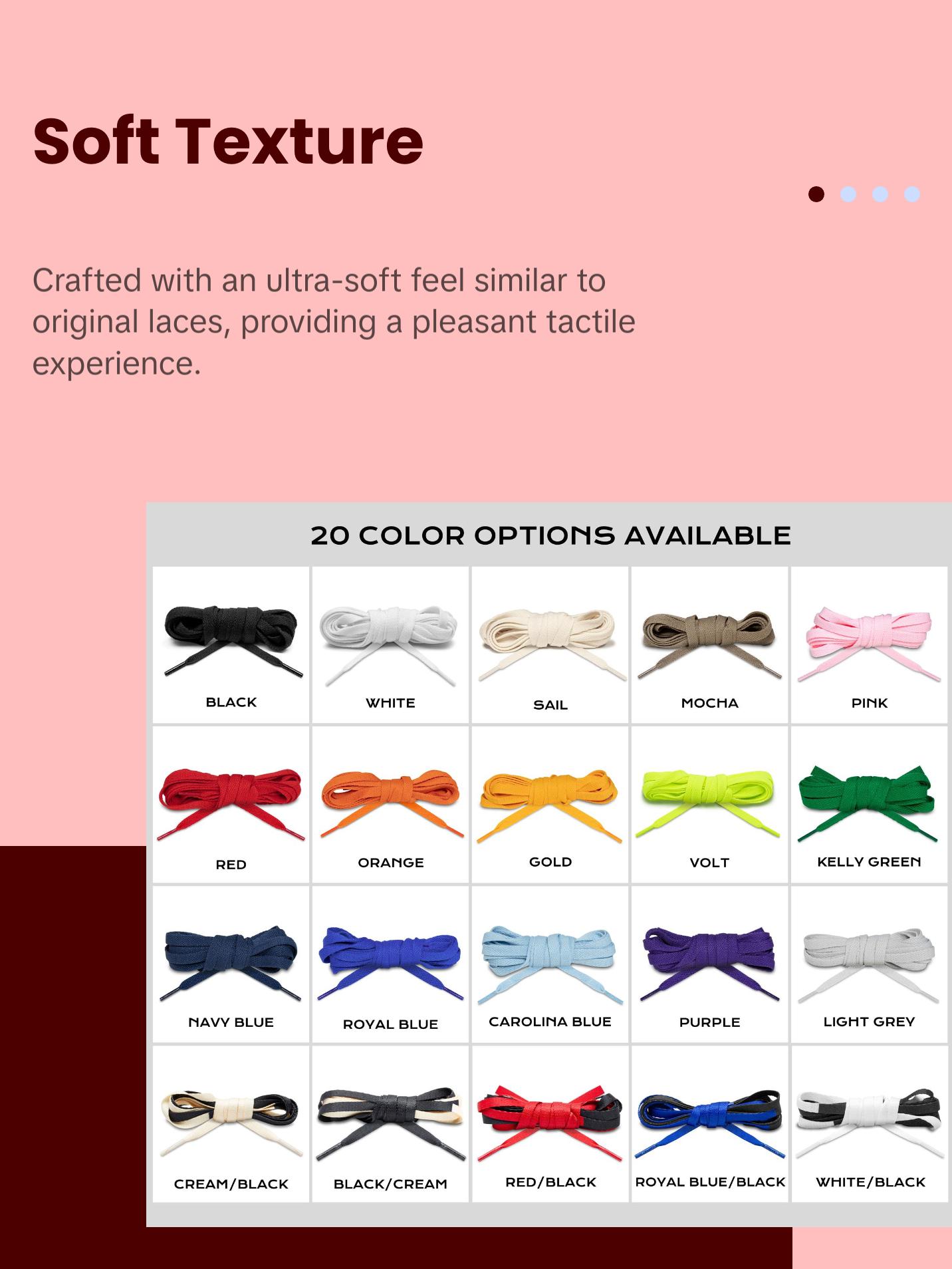 Mocha Jordan 1 Replacement Shoelaces