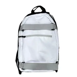 Spyderpunk Sports Canvas Skateboard Backpack Brand Graphic Durable Everyday Bag