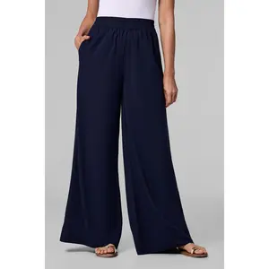 Women's Leros Wide Leg Pants | Navy
