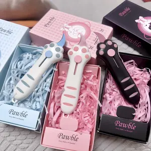 Cute Cat Paw Shape, Unboxing tool, Suitable for Handicrafts, Office, Packaging, Scrapbooks, Etc., It Is an Ideal Small Gift for Handicraft Enth