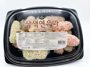 Korean Food Rice Puffs Yugwa