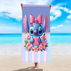 Butterfly Knot Stitches Beach Towel, Perfect Gift for Friends/girlfriend, Super Absorbent Microfiber, Ideal for Beach, Pool, Travel, Camping, Yoga
