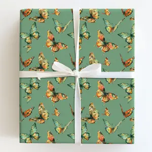 Butterfly BlissWrap Wrapping, Holiday Gift Wrap Wrap Elegant Gift Wrap Wrapping Paper Seasonal, Gift Warp, floral wrapping paper