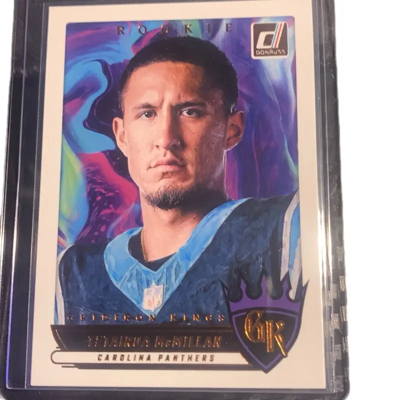 Tet Mc Gridiron Kings RC Donruss Panini Rookie Card Carolina Panthers NFL Trading Card