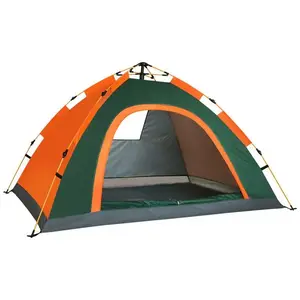 Custom Outdoor Waterproof Ultralight Trip Portable 1-2 Person Outdoor Dome Camping Tents Travel Auto Pop up Tent Automatic Tent