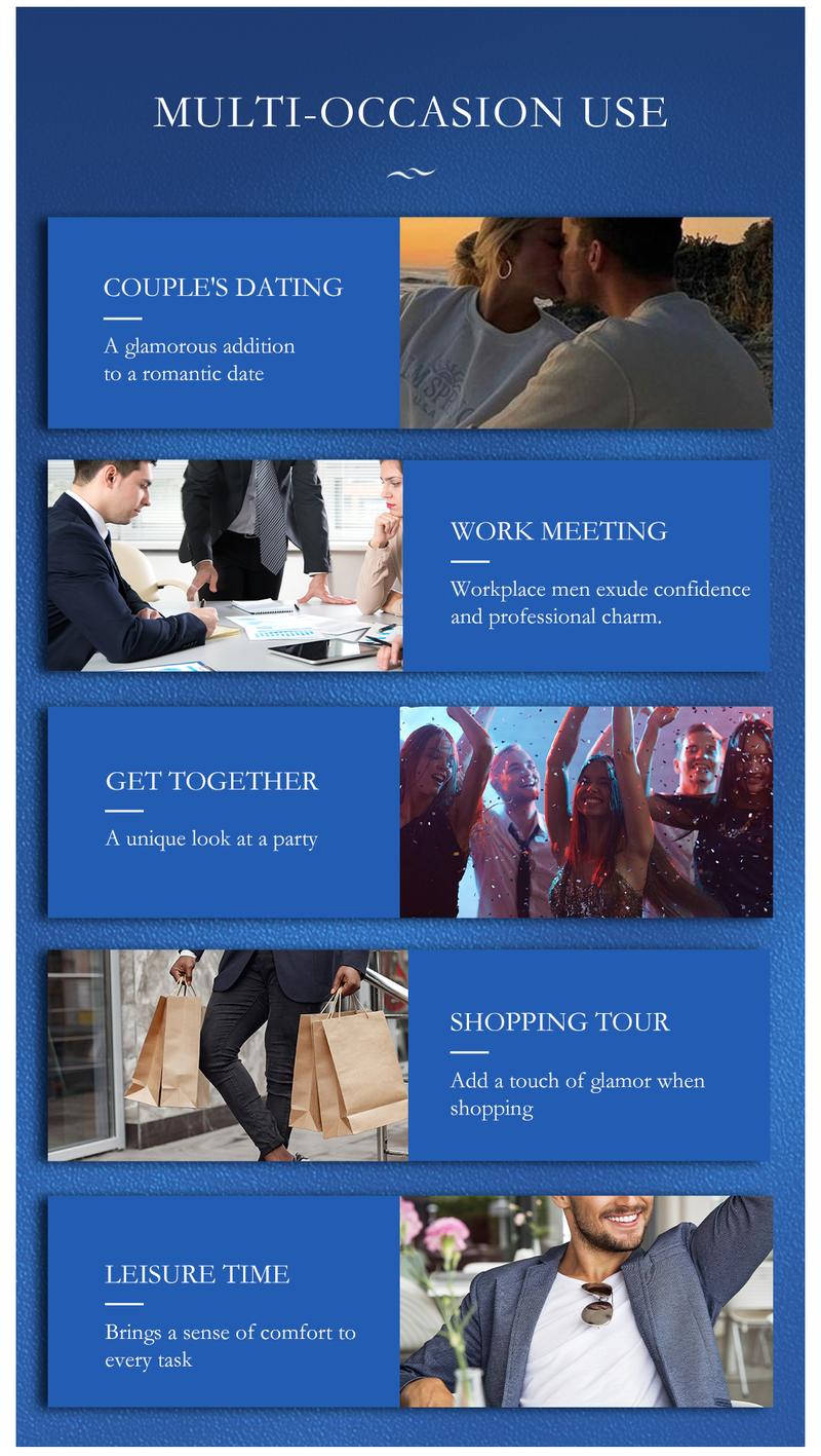 YCZ Midnight Marine Perfume EDP 50ml Sweet Elegant Fragrance for Men's Cologne Gift with Jasmine Lemon & Patchouli Notes Long Lasting Scent Aromatic Amberwood Charm Unfolds