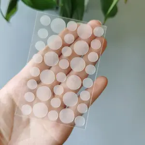 2-Pack Hydrocolloid Acne Patches, Invisible Pimple Stickers for Blemishes, Acne Spot Patches