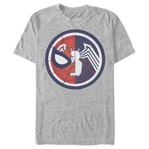 Men's Marvel Spider-Man Venom Split Circle T-Shirt