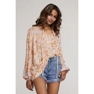 Floral print tunic