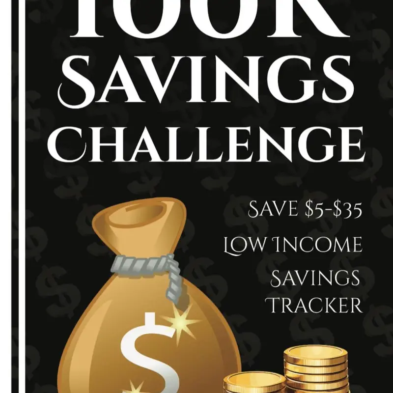 Save $100,000 Savings Challenge English Paperback Book - Economics & Management Financial Organizer with Effective Strategies for Saving, Financial Goals Tool, Softcover Single Copy, Fun and Easy Tracking, Convenient for Reading On-the-Go