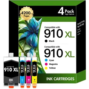 910 910XL 8020 Ink Cartridges  for  Ink 910 XL Black and Color Combo Pack for OfficeJet Pro 8020 8015 8035 8025 8010 8018 8028 8022 8030 Printers
