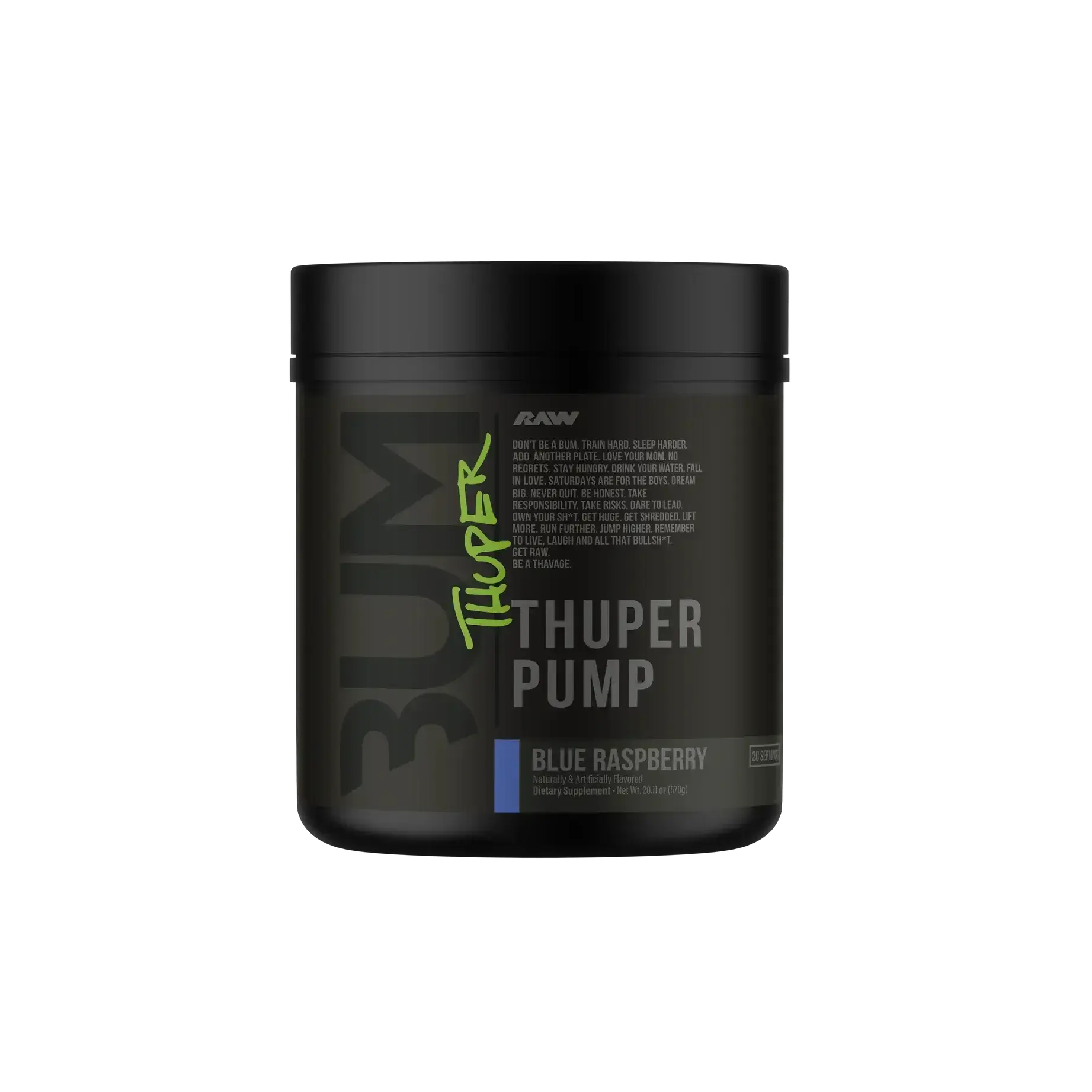 Raw Nutrition Thuper Pump - Stim-Free Pre-Workout